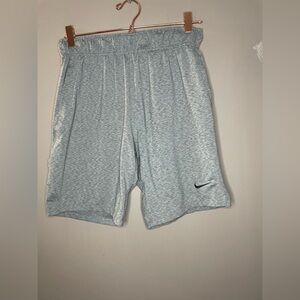 Nike DRI-FIT Yoga Gray Athletic Shorts Size S